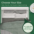 SafeRest Sleepure Waterproof Mattress Protector Full Size - Viscose Derived from Bamboo - Fitted with Stretchable