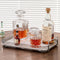 Coffee Bar Accessories,Station Organizers,Large Capacity Storage with Drain Board,Whisky Tray,Mug Tea Cup