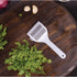 HIC Gourmet Rolling Fresh Herb Mincer, 9-Stainless Steel Blades, White