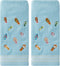 SKL Home Flips & Flops Hand Towel Set, Small, 2 Count