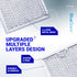 BlueStars WB06X10309 WB06X10359 Microwave Grease Filter Replacement - 7.64 x 5.12, Compatible with G.E LG Kenmore
