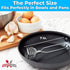 Chef Grade Extra Strong 8 Inch French Coil Whisk, Best Metal Galaxy Kitchen Whisk for Mixing Gravy