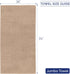 1 35 70 inch, 100% Elegant Comfort Premium Turkish Cotton Piece Jumbo Bath Towel - x Luxurious Hotel Spa Quality