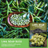(1 Pack) Lima Bean Seeds for Planting Henderson Butter Bean Seeds for Gardens & Classroom Science Projects, Easy