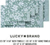 6 Set (2) (2) (2) Set Lucky Brand Folk Floral Piece Bath Towel - Bath Towels, Hand Towels, and Washcloths - Iceberg