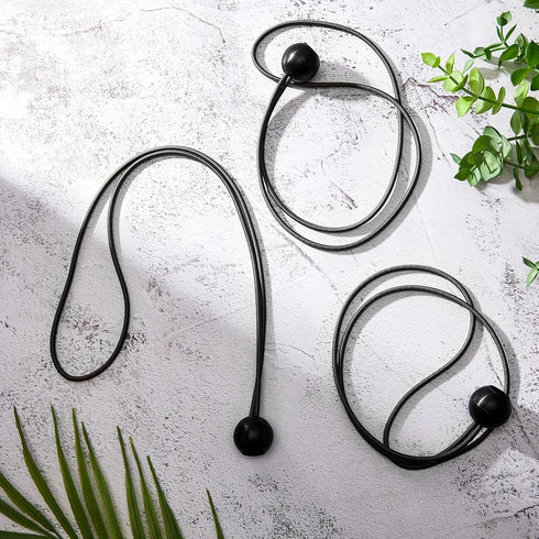 Woanger 12 Pcs Umbrella Strap Securing Straps for Parasol, Reusable Outdoor Umbrella Bungee Tie