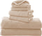 TENSTARS Luxury Silk Hemming Towel Set - Light Thin Quick Drying -