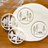 Set of 2 Forest Animal Cookie Cutters, Moose and Bear Designs, 2 Pieces - Bakerlogy