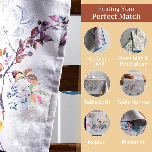 Maison d'Hermine 100% Cotton Kitchen Apron for Women with Pocket - Chef Apron for Men, Cooking, Gardening, Server