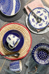 Blue Rose Polish Pottery Zoe Plain Coffee Mug