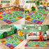 Playmat,32"x60" BEQHAUSE Kids Rug Carpet Preschool Rugs wtih ABC, Numbers, Non Slip Washable Play Mat Carpets for Kids