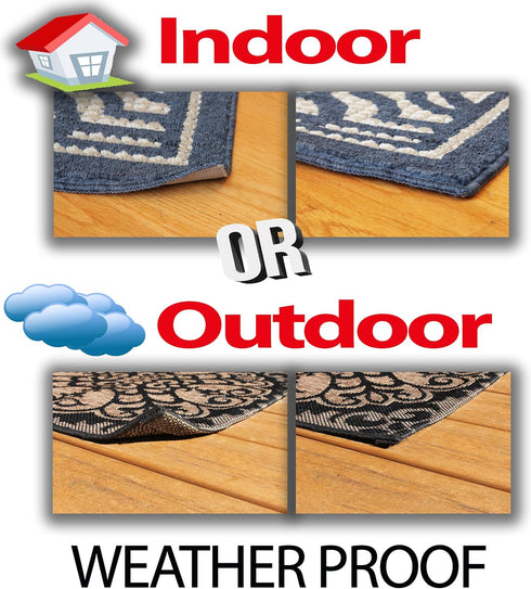 iPrimio NeverCurl V Shape Design Rug Corner Gripper to Stop Rug Corner Curling, Safe for Wood Floors