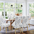 Set 6, Dining Chair Covers, Dining Room Chair Cover of Stretch Kitchen Chair Covers, Detachable Washable Chair Cover