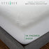 16 inch STYLINEN King Tencel Eucalyptus Mattress Protector - Waterproof Breathable Cooling Cover Protects Against