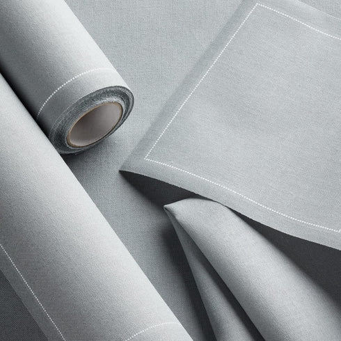 Cotton Cocktail Napkin - Grey - 4.3 x 4.3 in - 50 units per roll