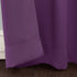 Sun Zero Riley Kids Bedroom Blackout Grommet Curtain Panel, Purple, 40" x 63"