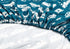 Camco Life is Better at The Campsite Queen-Size Bed Sheets Set, Blue RV Print (53298) Includes Fitted, Flat Sheet,