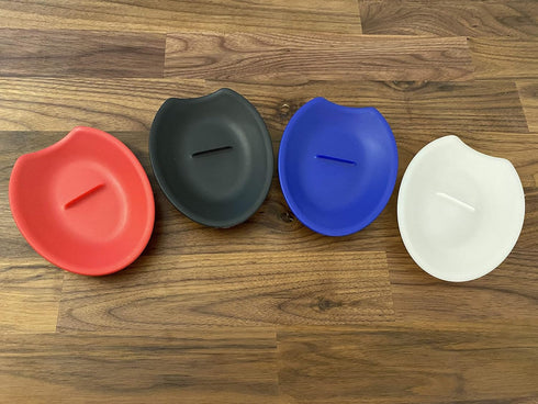 Crack'em Egg Cracker & Spoon Rest (Jet Black) - Perfectly Cracks Eggs & Contains Messes, Easy to Use