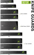 EVERPRIDE 9-Piece Knife Guard Set - Universal Blade Cover Sheaths for Chef and Kitchen Knives