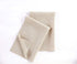 Solino Home Linen Kitchen Towels Set of 2 - 100% Pure Linen, Natural 17 x 26 Inch, Machine Washable
