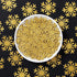 Gold Snowflake Party Decorations, 100pcs Glitter Paper Table Confetti for Christmas, Winter Wonderland Birthday Supplies