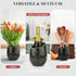 750ml Gusto Nostro Marble Wine Chiller Bucket - Wine Bottle Cooler and Champagne Chiller for Party, Kitchen, Bar Cart