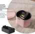 STORAGEBUD 16 Inch 330lbs, Round Ottoman with Storage for Living Room, Storage Ottoman, Small Ottomans Foot Rest