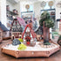 Ceramic Houses Collection - Miniature Fantasy House - Room Decoration - Cone Incense Holder R504WR