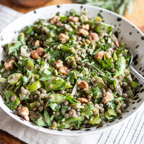 Heirloom Green Lentil Seeds - Non-GMO, Chemical-Free (Quarter Pound)