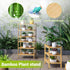6-Tier Closet BMOSU Bamboo Small Shoe Rack Premium Stackable Shoe Shelf Storage Organizer for Hallway Living Room