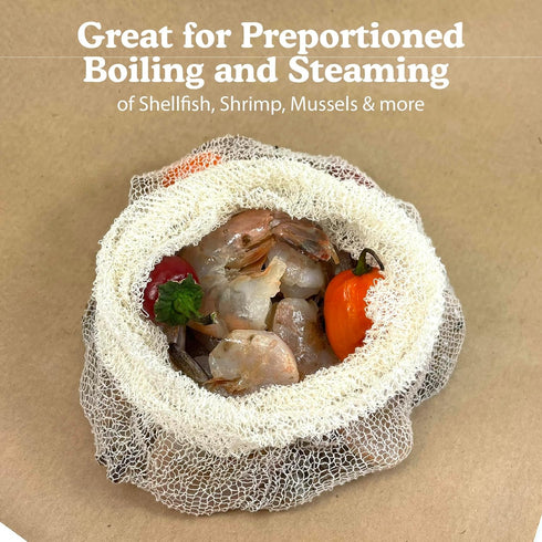 Regency Wraps Boil 'n' Wraps Steamer Bags, Natural for Safe Cooking of Shellfish, Vegetables, 24” (Pack of 3)