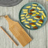 YORSEEK Combo Garganelli Board and Gnocchi Stripper Spaghetti Macaroni Pasta Board Bamboo Rolling Cavatelli Pasta Maker