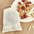 TUZAZO 24 Pack Reusable Tea Bags, Drawstring Muslin Bags, Spice Bags, Cheesecloth Bags for Cooking, 4 x 6 inch