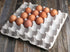 30 (Pack 15) MT Products Pulp Fiber Egg Flat Cartons Holds Eggs - Egg Crate for Chicken Farm of - Made in the USA