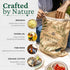 Organic Crumb (5 1) 2 Reusable Bread Bags for Homemade Bread in XL Cotton Beeswax Bags, Reusable Beeswax Wrap, Bowl