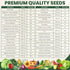 35 Packets Pack 2026 Packed Vegetable Seed | Survival Variety | Season | Individually Vegetables, Herbs and Fruits |
