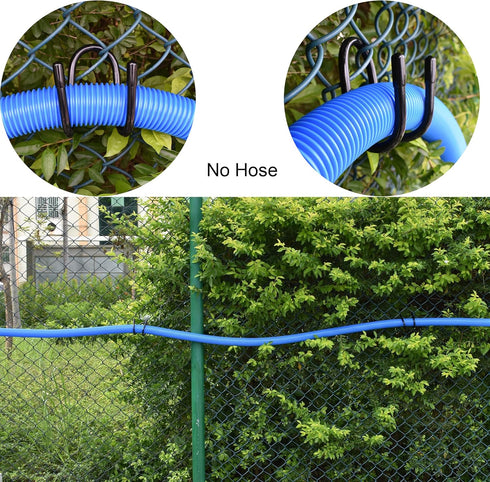 YYST Pool Tool Organizer and Holder Rack, Store Poles, Brushes, Nets, Vacuum Heads, and Cleaning Attachments