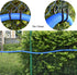 YYST Chain Link Fence Hangers for Link Fence, Holds Poles, Brushes, Leaf Rakes, Up to 2 Pounds (2)