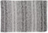 DII Woven Rag Rug Collection, Recycled Yarn Variegated Rustic Stripe, 2x3', Gray