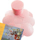 Pressure Sensitive Torque Activated Cap Seals Liners, 50 PCS for Wide Mouth Glass & Plastic Ball Mason Jars