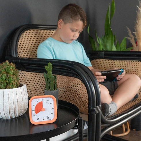 TIME TIMER Home MOD - 60 Minute Kids Visual Timer for Homeschool Supplies, Silent Operation