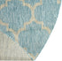 Unique Loom Trellis Collection Area Rug, Moroccan Inspired Lattice Design for Indoor/Outdoor Décor, 3 ft 3 in Round,
