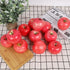 Set 12 Cllayees Fake Fruit Artificial Apples, of Decorative Fruit Lifelike Faux Apples Realistic Fruits Apple