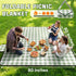 TigeJoy 80''x80'', Extra Large Picnic Blanket Waterproof Foldable Outdoor Picnic Mat Beach Blanket Sandproof for Park