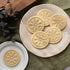 Set of 2 Icelandic Magical Stave Cookie Cutters - Designs: Love Charm Astarstafur & Runic Compass Vegvisir (2 pieces) -