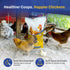 Premium Chicken Sand 50 lbs Dust-Free, Odor-Control Bedding for Chicken Coops, Nesting Boxes, and Runs Natural Poultry