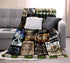QOJUYO Hiking Gifts for Women and Men, 60"x50" Throw Blanket, Cool Hiking Gifts for Couples