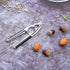 2 Nut Crackers Walnut Cracker Heavy Duty Shell Cracker with PCS Forks/Picks Stainless Steel Seafood Crackers Nutcracker