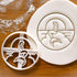 Set of 2 Mermaid Cookie Cutters, Designs: Sunset and Tail, 2 Pieces - Bakerlogy