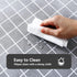 Romanstile 54 x 78 Inch Rectangle Plastic Tablecloth, 100% Waterproof Oil-Proof Heavy Duty Vinyl for Dining
